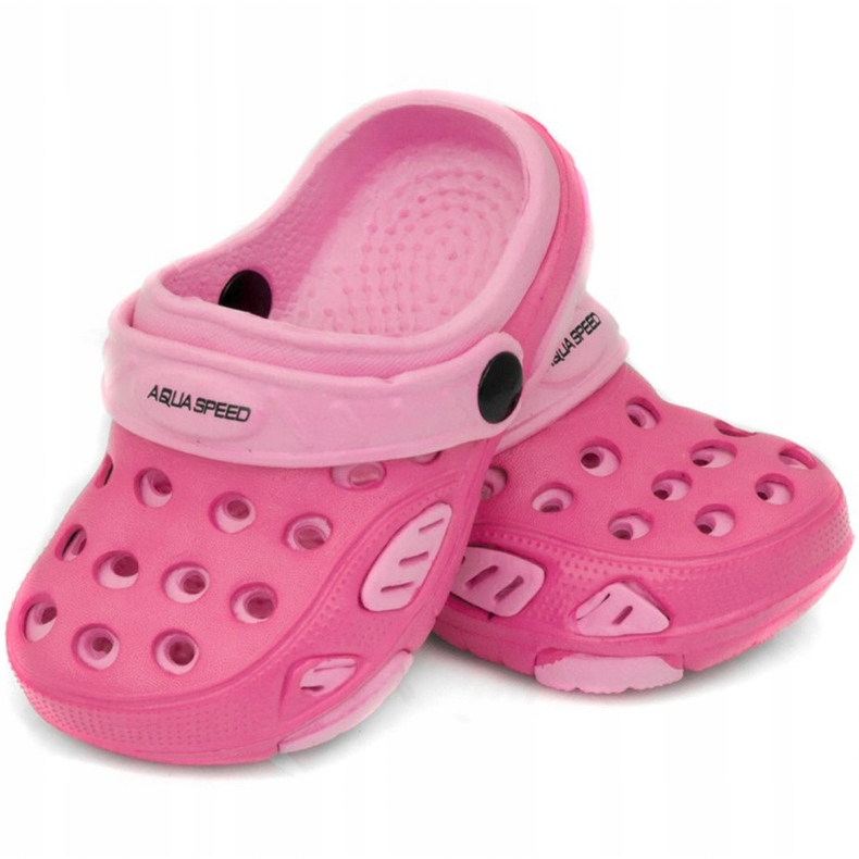 Ciabatte da piscina per bambini Aqua-speed Lido col 03 rosa 1
