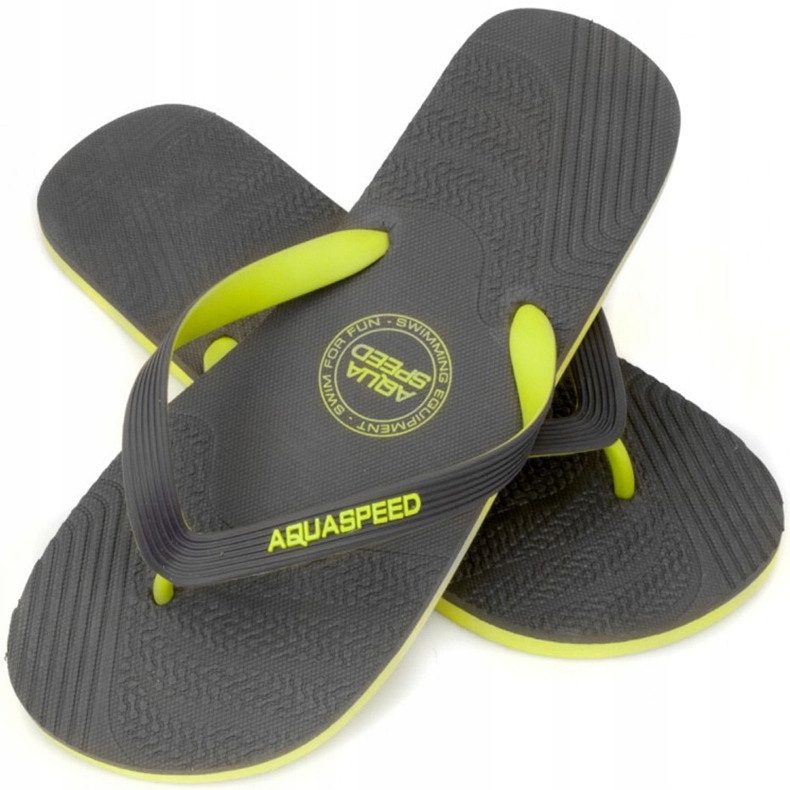 Ciabatte da piscina uomo Aqua-Speed ​​Palermo col.38 grigio 1