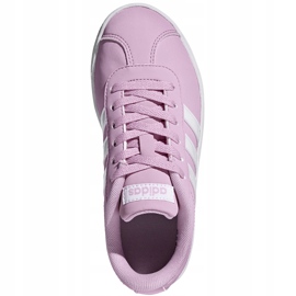 Adidas Vl Court 2.0 K rosa scarpe DB1517 1