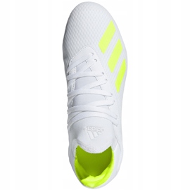 Scarpe da calcio Adidas X 18.3 Fg Jr BB9372 multicolore bianca 1