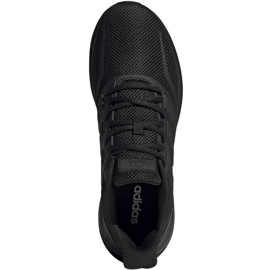 Scarpe da corsa da uomo adidas Runfalcon nere G28970 nero 1