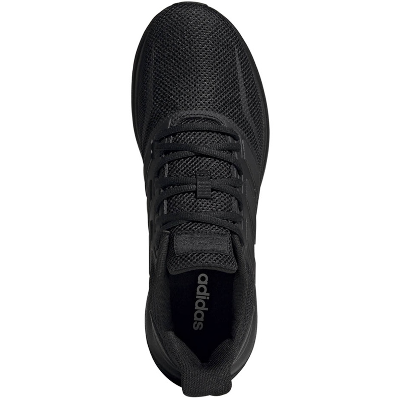 Scarpe da corsa da uomo adidas Runfalcon nere G28970 nero 1