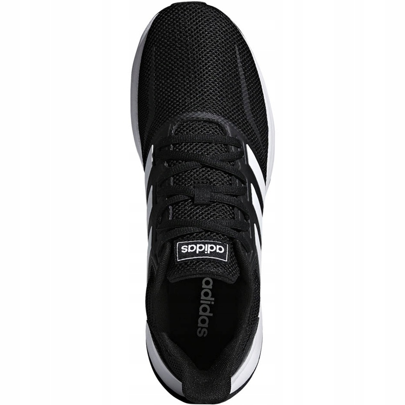 Adidas Runfalcon scarpe running uomo bianche e nere F36199 nero 1