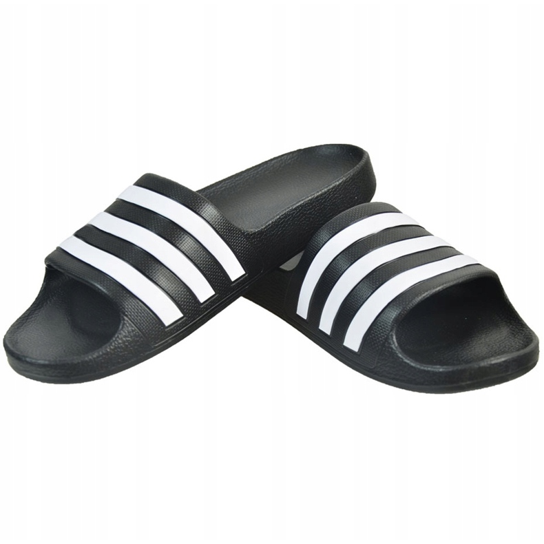 Adidas Adilette Aqua K pantofole nere per bambini F35556 nero 1