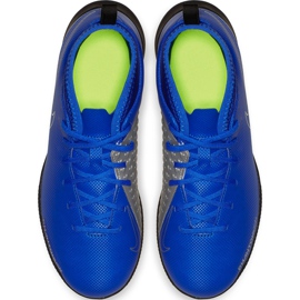 Nike Phantom Vsn Club Df Tf Jr AO3294 400 scarpe da calcio multicolore blu 1