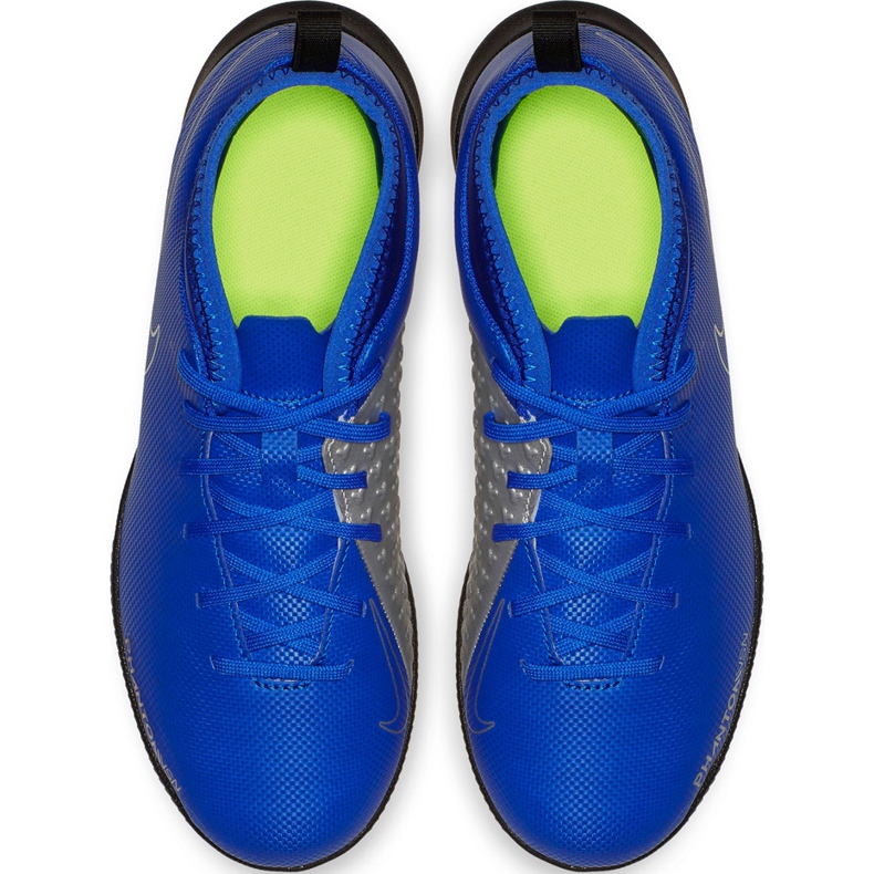 Nike Phantom Vsn Club Df Tf Jr AO3294 400 scarpe da calcio multicolore blu 1