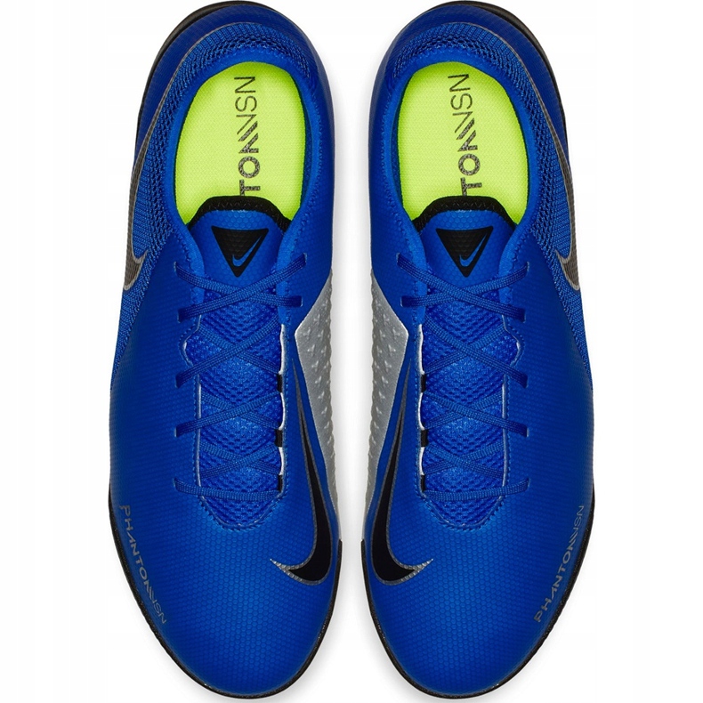Scarpa da calcio Nike Phantom Vsn Academy Tf AO3223 400 blu blu 1