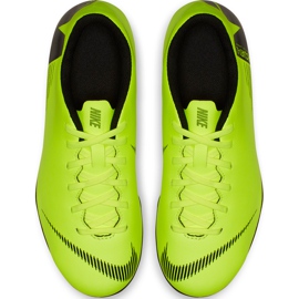 Scarpa da calcio Nike Mercurial Vapor 12 Club Mg Jr AH7350 701 multicolore verde 1