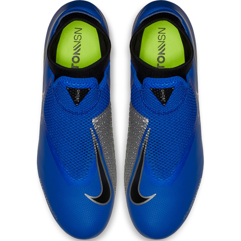Nike Phantom Vsn Academy Df FG / MG AO3258 400 scarpe da calcio multicolore blu 1
