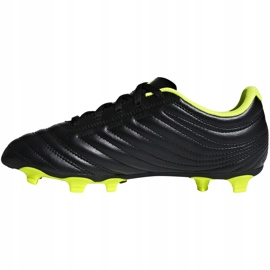 Adidas Copa 19.4 Fg Jr scarpe da calcio nero giallo D98088 multicolore 1