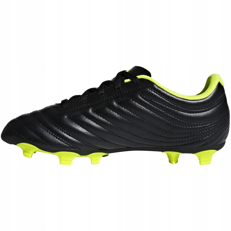 Adidas Copa 19.4 Fg Jr scarpe da calcio nero giallo D98088 multicolore 1