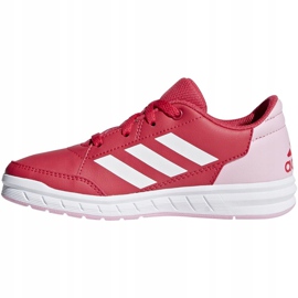 Scarpe da bambino Adidas AltaSport K rosse D96866 rosso 1