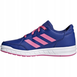Scarpe da bambino Adidas AltaSport K viola D96865 blu navy 1