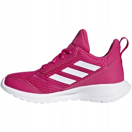 Adidas AltaRun K scarpe da bambino rosa CM8565 1