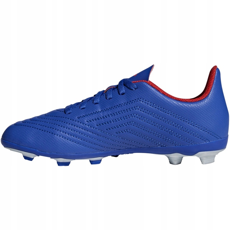 Scarpe calcio adidas Predator 19.4 FxG Jr blu CM8540 multicolore 1