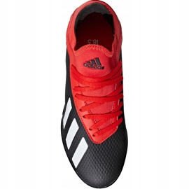 Scarpe da calcio Adidas X 18.3 Tf Jr BB9402 nero nero 1