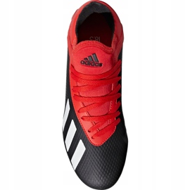 Scarpe da calcio Adidas X 18.3 Fg Jr BB9370 nero nero 1
