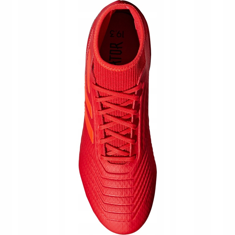 Scarpe da calcio Adidas Predator 19.3 Fg BB9334 multicolore rosso 1