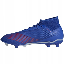 Scarpe calcio adidas Predator 19.2 Fg blu BB8111 multicolore 1