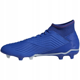 Scarpe calcio adidas Predator 19.3 Fg blu BB8112 multicolore 1