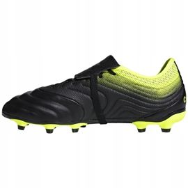 Adidas Copa Gloro 19.2 Fg scarpe da calcio nero giallo BB8089 1