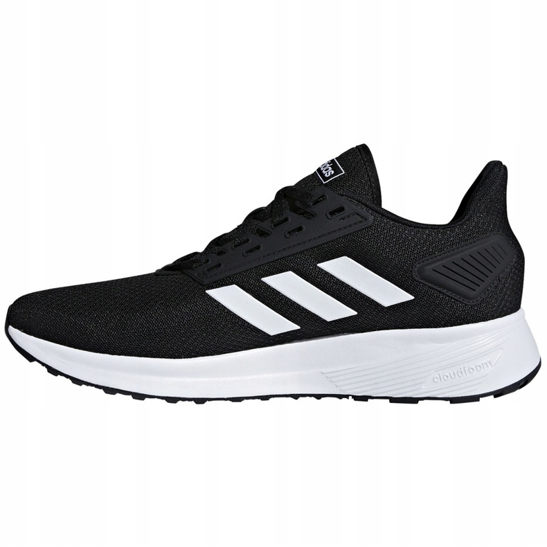 Adidas Duramo 9 scarpe running uomo nere BB7066 nero 1