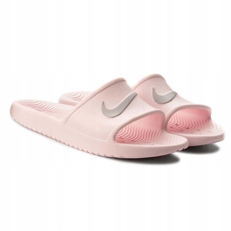 Pantofole da donna Nike Kawa Shower rosa 832655 601 1