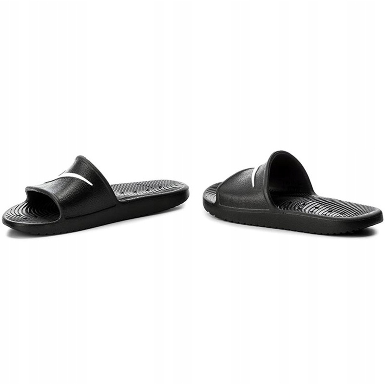 Nike Kawa Shower ciabatte nere da donna 832655 001 nero 2