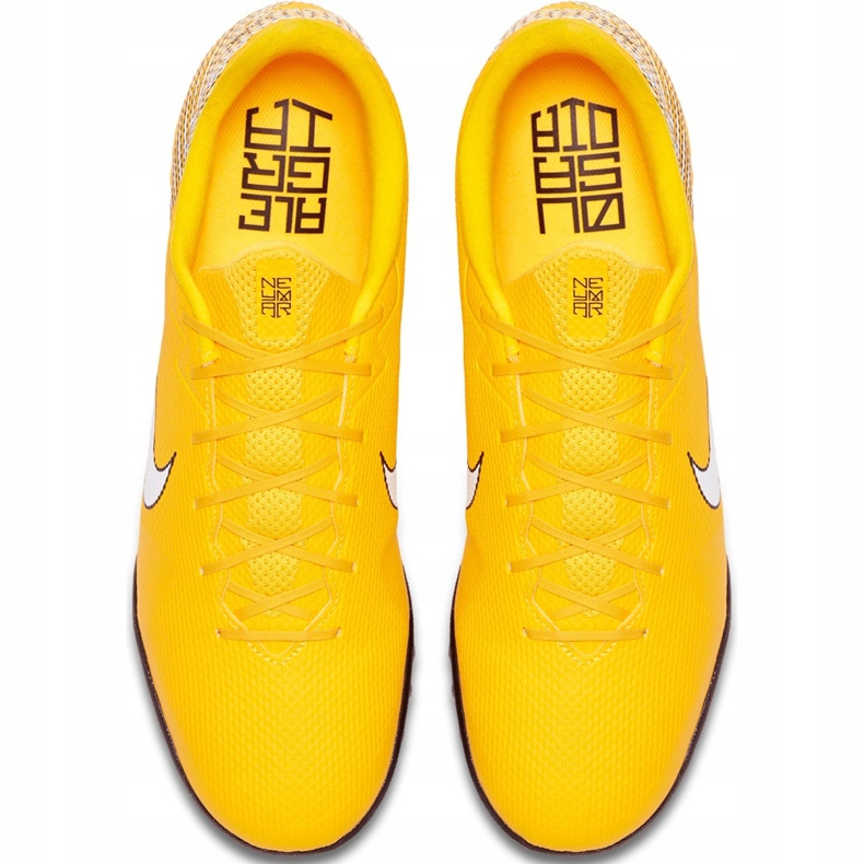 Scarpa da calcio Nike Mercurial Vapor X 12 Academy Neymar Tf AO3121 710 giallo 1