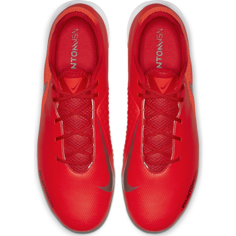 Scarpa da calcio Nike Phantom Vsn Academy Ic AO3225 600 rosso rosso 1