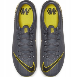 Scarpa da calcio Nike Mercurial Vapor 12 Academy Mg AH7375 070 nero grigio 1