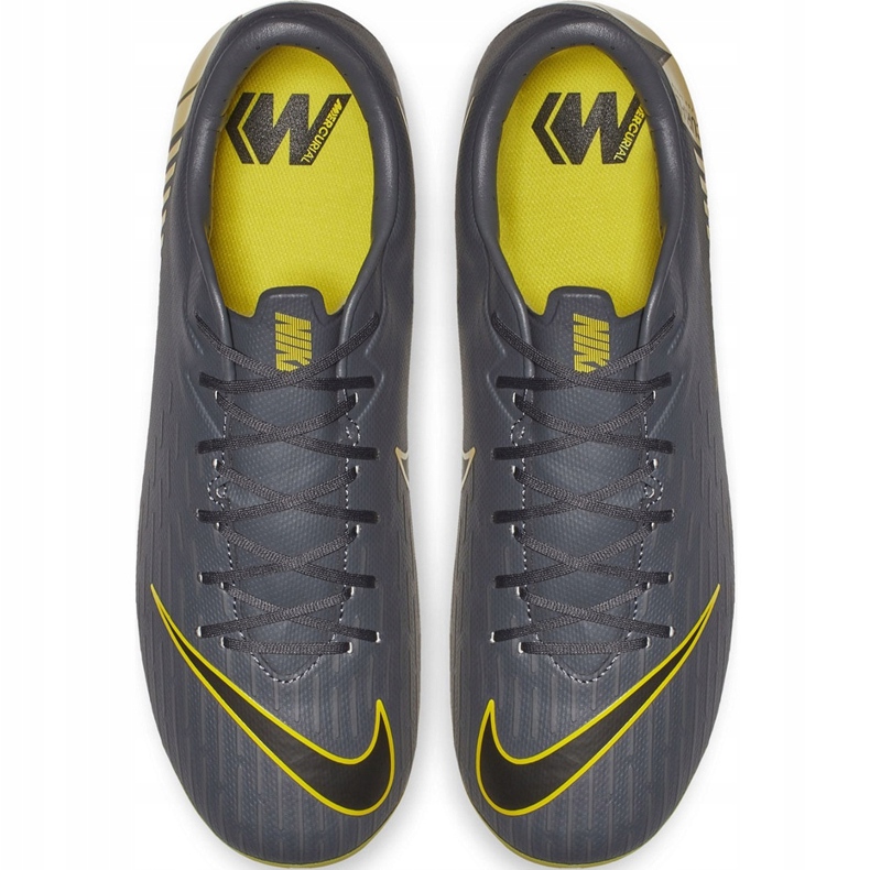 Scarpa da calcio Nike Mercurial Vapor 12 Academy Mg AH7375 070 nero grigio 1