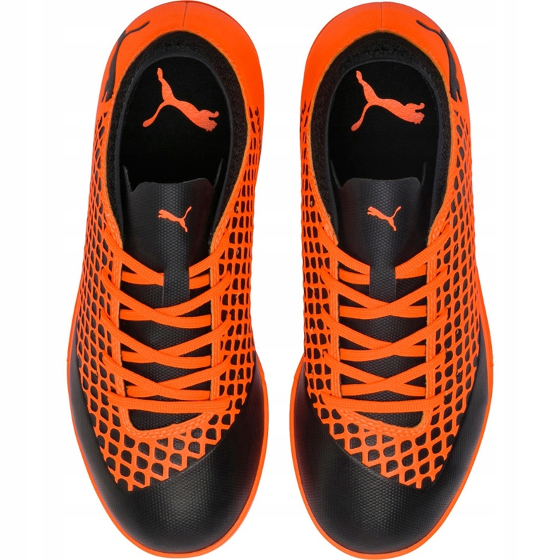 Puma Future 2.4 It Junior scarpe da calcio nero-arancio 104846 02 arancia 1