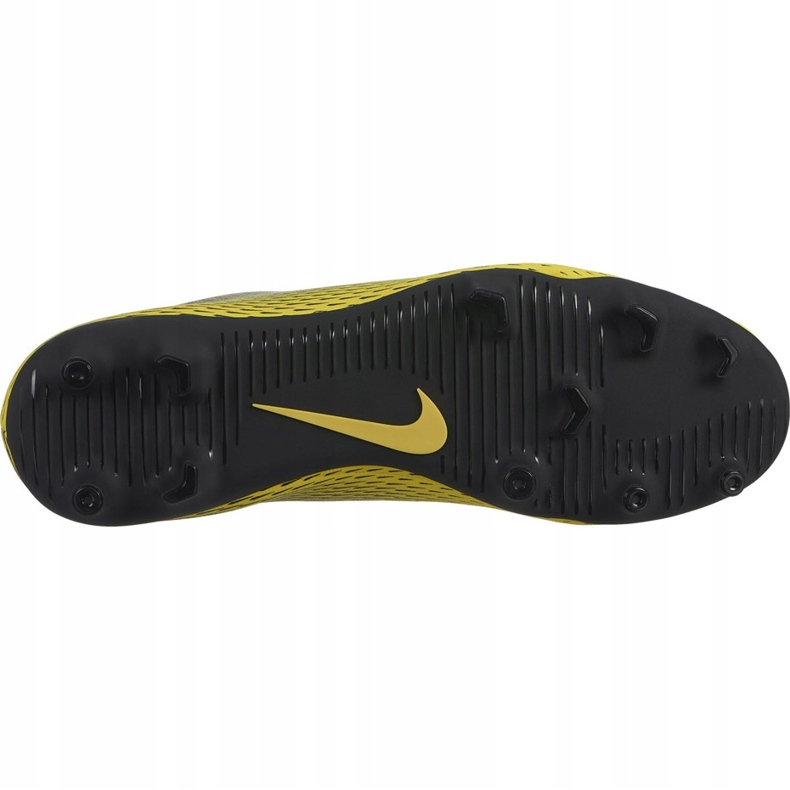 Nike Bravata Ii Fg 844436 701 scarpe da calcio nero giallo 1