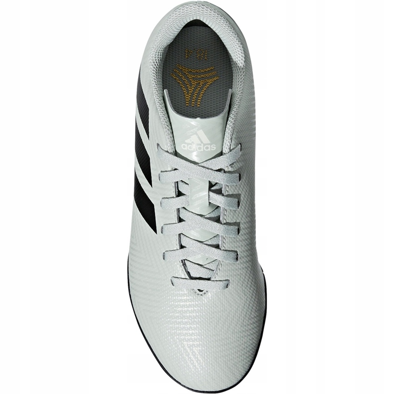 Scarpe da calcio Adidas Nemeziz Tango 18.4 Tf Jr DB2380 multicolore grigio 1