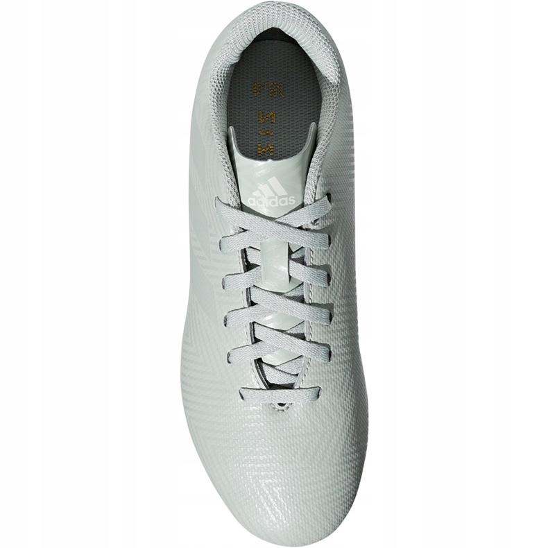 Le scarpe da calcio adidas Nemeziz 18.4 FxG Jr DB2356 multicolore grigio 1