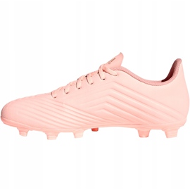 Scarpe da calcio Adidas Predator 18.4 FxG DB2008 rosa multicolore 1