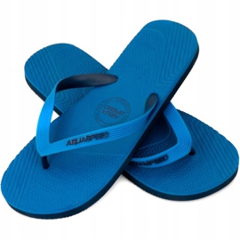 Ciabatte piscina uomo Aqua-Speed ​​Palermo col.10 blu 1