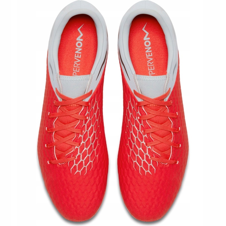 Scarpa da calcio Nike Hypervenom 3 Academy Fg AJ4120 600 rosso 1