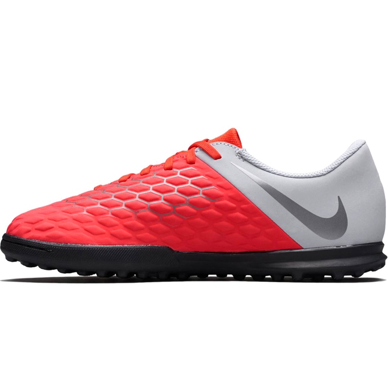 Scarpa da calcio Nike Hypervenom Phantom X 3 Club Tf Jr AJ3790 600 multicolore rosso 1