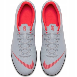 Nike Mercurial Vapor X 12 Club Ic Jr AH7354 060 scarpe da calcio multicolore grigio 1