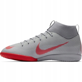 Nike Mercurial Superfly X 6 Academy Ic Jr AH7343 060 scarpe da calcio grigio 1