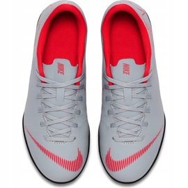 Nike Mercurial Vapor X 12 Club Tf Jr AH7355 060 scarpe da calcio multicolore grigio 1