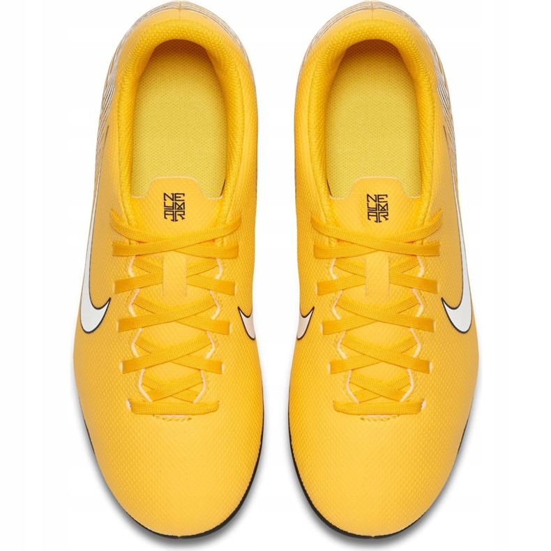 Nike Mercurial Vapor 12 Club Neymar Gs Mg Jr AO9472 710 scarpe da calcio multicolore giallo 1