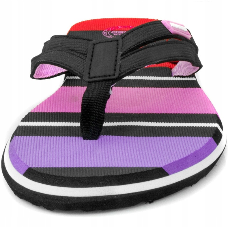 Ciabatte da piscina donna Aqua-speed Marina 07 nero rosso rosa 1