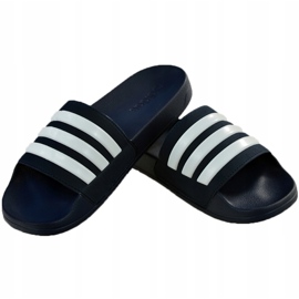 Adidas Adilette Shower blu navy AQ1703 pantofole bianco 1