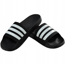 Adidas Adilette Shower nero pantofole AQ1701 bianco 1