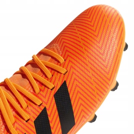 Le scarpe da calcio adidas Nemeziz 18.3 Fg Jr DB2352 multicolore arancia 1