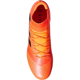 Scarpe da calcio Adidas Nemeziz 18.2 Fg DA9580 multicolore arancia 1