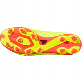 Scarpe da calcio Adidas Predator 18.4 FxG DB2005 multicolore giallo 1